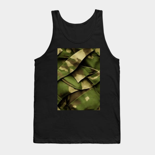 Camouflage Army Pattern, a perfect gift for all soldiers, asg and paintball fans and everyday use! #10 Tank Top by Endless-Designs